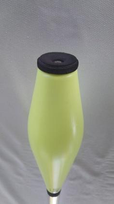 Imagem de Kit com TRES claves Pirouette cabo prata - Clava ou pino para malabarismo/MALABARES