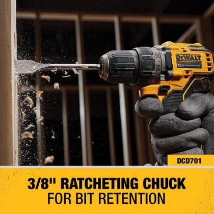 Imagem de Kit Combinado Furadeira Dewalt Xtreme 12V Max DCK221F2 - Sem Fio