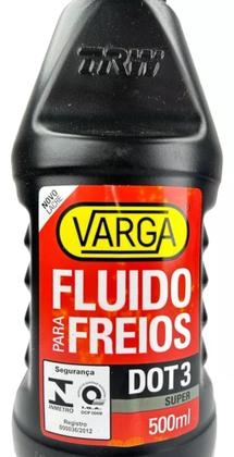 Imagem de Kit Combo 3 Óleo Fluido Freio Dot3 Trw Varga 500ml Rclf00021