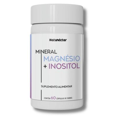 Imagem de Kit Combo 4X Magnésio Quelato com Inositol 240 Cápsulas Suplemento PremiumNatunéctar