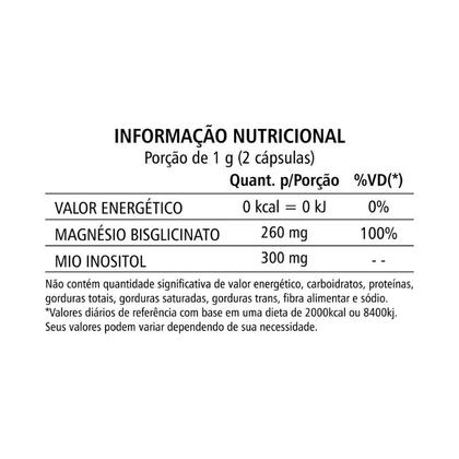 Imagem de Kit Combo 4X Magnésio Quelato com Inositol 240 Cápsulas Suplemento PremiumNatunéctar