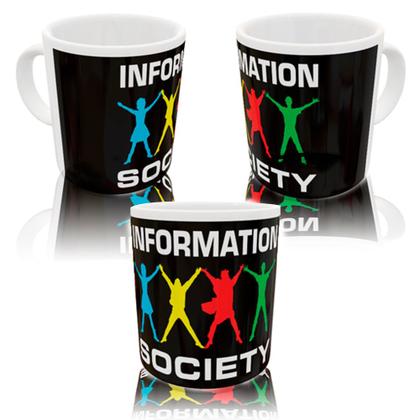 Imagem de Kit Combo Camiseta Information Society+ Sacola Ecobag+ Caneca
