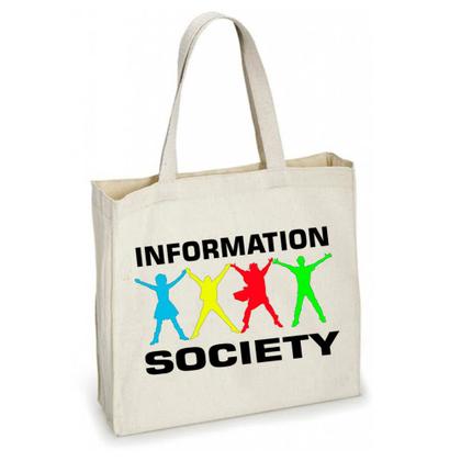 Imagem de Kit Combo Camiseta Information Society+ Sacola Ecobag+ Caneca