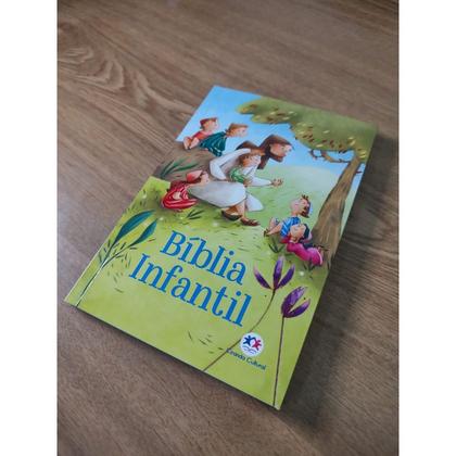 Imagem de Kit Combo com 2 Livros Bíblicos 1 365 historias bíblicas e 1 Bíblia Infantil Ilustrada Brochura
