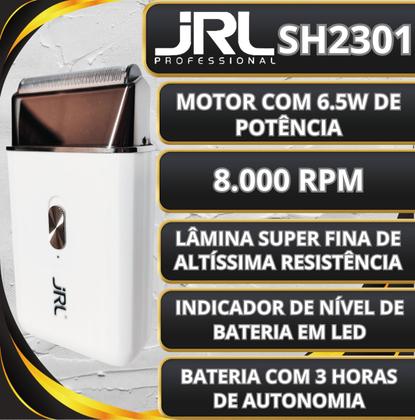 Imagem de Kit Combo JRL Ghost 2 Profissional com Máquina de Corte Acabamento de Precisão e Barbeasdor Shaver