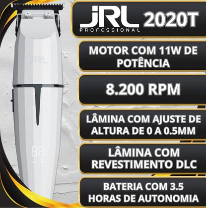 Imagem de Kit Combo JRL Ghost 2 Profissional com Máquina de Corte Acabamento de Precisão e Barbeasdor Shaver