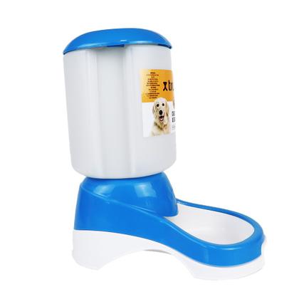 Imagem de Kit Comedouro E Bebedouro Automático Mypetone Azul 2 Em 1