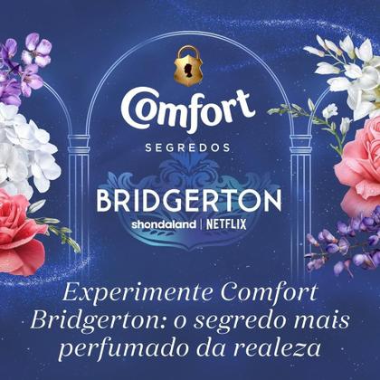 Imagem de Kit Comfort Odorizante de Roupas Boom Segredos 10 Bridgerton Perfume em Cristais 275g + Amaciante de Roupa Comfort Segredos 10 Bridgerton 1,5L