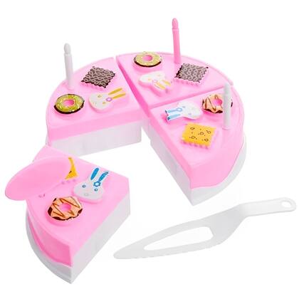 Imagem de Kit Comidinhas Infantis 29 Peças com Bolo de Aniversário Hamburguer e Comidinhas