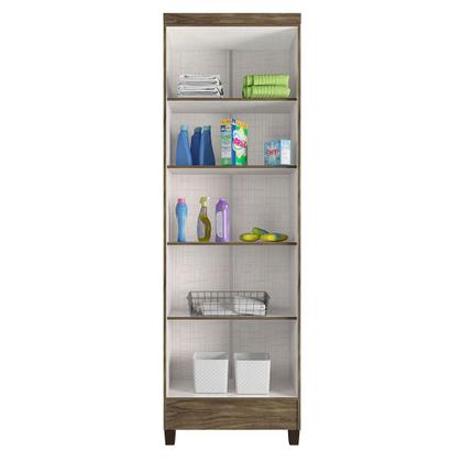 Imagem de Kit Cômoda 5 Gavetas Porto Belo Com Multiuso Cairo 2 Portas Malbec Clique Chique