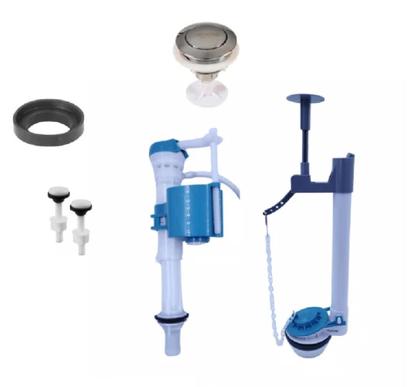 Imagem de Kit Comp. Entrada Ajust. Eco Mec. Saída Adap. E Botao Sup