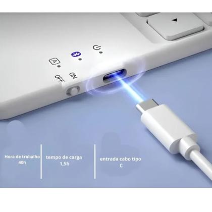 Imagem de Kit Completao Para Galaxy A9 8.7 Capa + Teclado + Pel + Caneta