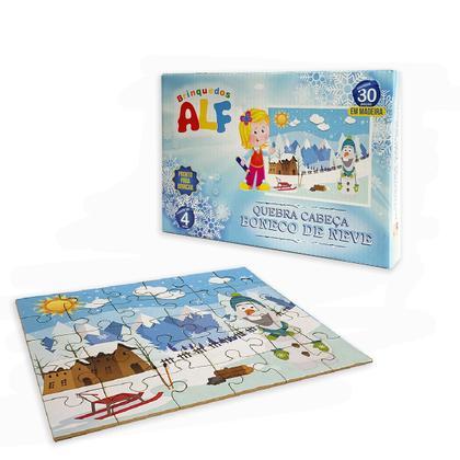 Imagem de Kit Completo 3 Quebra Cabeça Infantil Divertido em Madeira