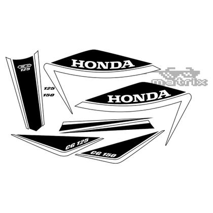 Imagem de Kit Completo Adesivo Honda cg 150 Edição Limitada