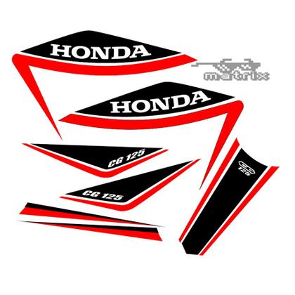 Imagem de Kit Completo Adesivo Honda cg 150 Edição Limitada