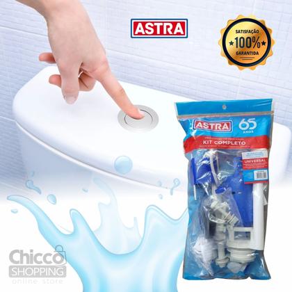 Imagem de Kit Completo Astra Reparo Cx Acoplada Duplo Universal Original