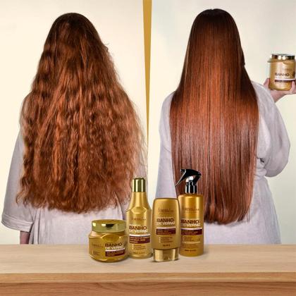 Imagem de Kit Completo Banho de Verniz Forever Liss Shampoo 300ml