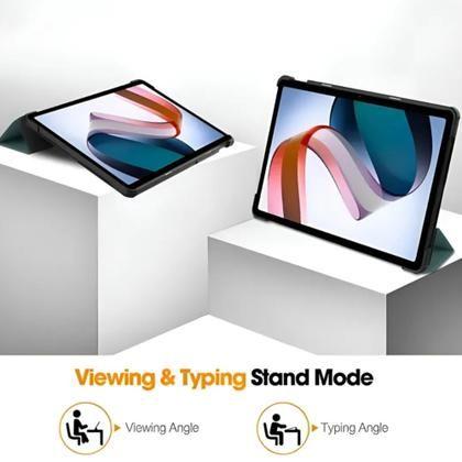 Imagem de Kit Completo Capa Case Smart P/ Galaxy Tab S10 Lite/S10 Fe/S9 Fe/S9/S8/S7 de 11 polegadas + Película +teclado mouse+ Can