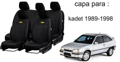 Imagem de Kit Completo: Capa de Couro Kadet 1989-1998 + Capa de Cobrir + Limpador de Parabrisa Reforçado