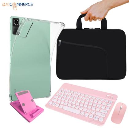 Imagem de Kit Completo Capa Para Tablet Xiaomi Redmi Pad Se 11 Polegadas + Teclado + Suporte