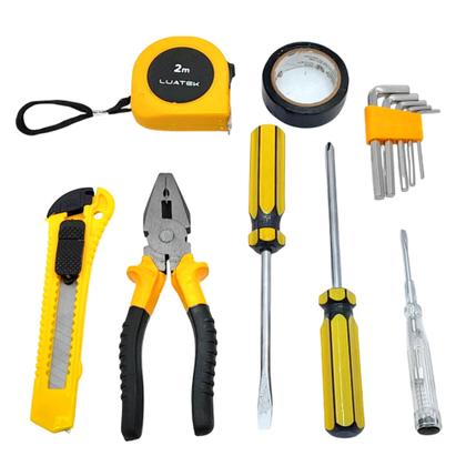 Imagem de Kit Completo com 12 Ferramentas Essenciais para Reparos e Manutenção LWJH1801