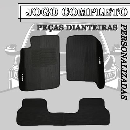 Imagem de Kit Completo com 3P Tapetes Automotivos Específico Chevrolet Onix 2012 a 2021 - V5468