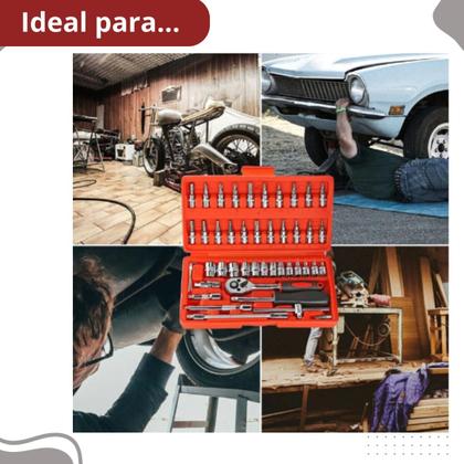 Imagem de Kit completo com maleta resistente e envio rápido.