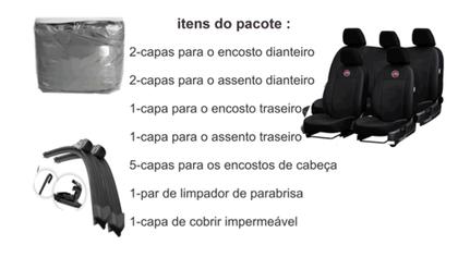 Imagem de Kit Completo de Capa de Couro Idea 04-10: Proteção e Elegância