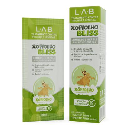 Imagem de Kit completo de combate de piolhos e lêndeas