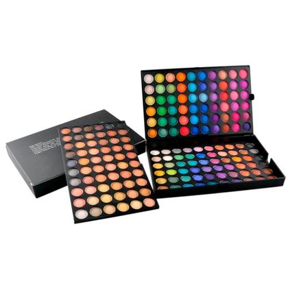 Imagem de Kit Completo De Maquiagem Sombras Com 180 Cores Profissional