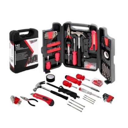 Imagem de Kit completo ferramentas manuais 142 peças chaves soquetes