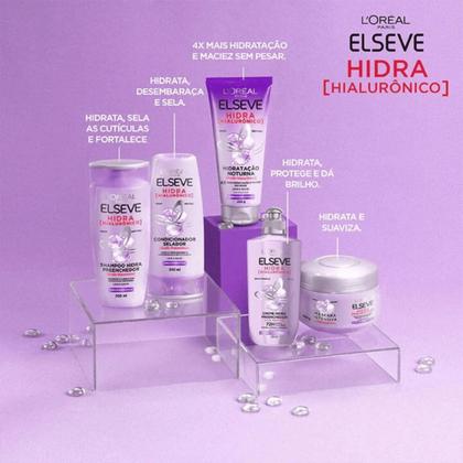 Imagem de Kit Completo Hidra Hialurônico Elseve Hidratação Profunda e Proteção