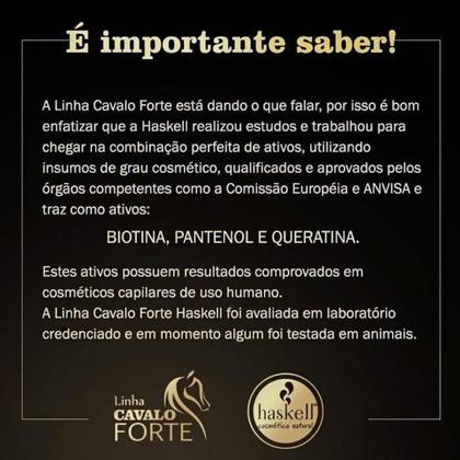 Imagem de Kit Completo Linha Cavalo Forte Haskell 5 Produtos