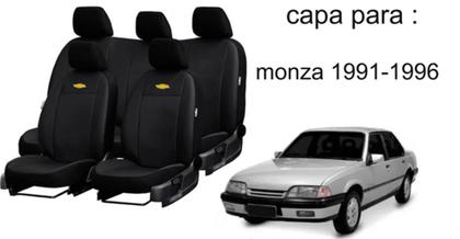 Imagem de Kit Completo Monza 1991-1996: Capa de Couro, Capa de Cobrir e Limpador de Parabrisa Premium