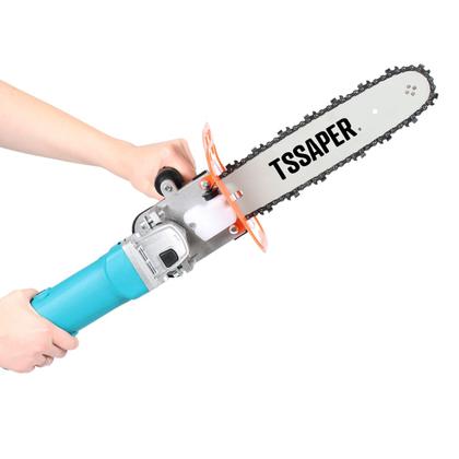 Imagem de Kit Completo Motosserra Adaptador + Esmerilhadeira Lixadeira angular - TSSAPER