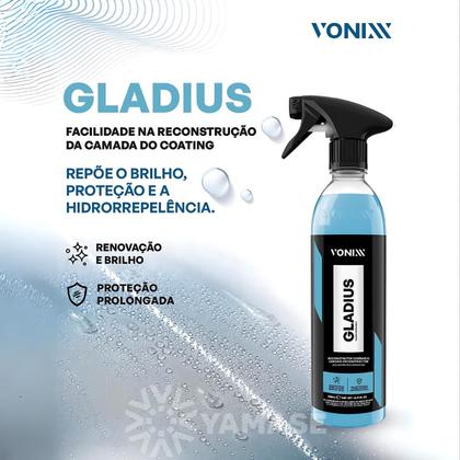 Imagem de Kit Completo Para Carro Vitrificado Shampoo Selante Limpador