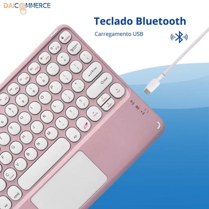 Imagem de Kit Completo para iPad Air 11: Case, Película e Teclado