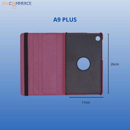 Imagem de Kit Completo para Tablet Samsung A9 Plus: Capa Giratória, Teclado Bluetooth, Mouse e Película