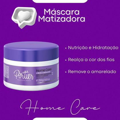 Imagem de Kit Completo Portier Home Care Matizador Original!