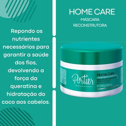 Imagem de Kit Completo Portier Home Care Reconstrutor Original!
