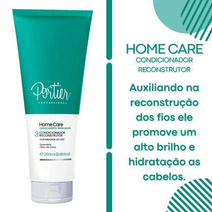 Imagem de Kit Completo Portier Home Care Reconstrutor Original!