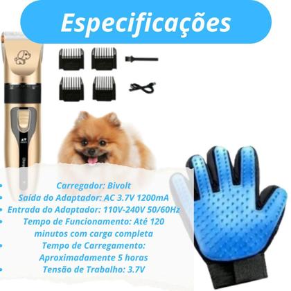 Imagem de Kit Completo Profissional: Máquina Tosa, Lixa, Alicate E