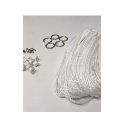 Imagem de Kit Completo Reposição Varal de teto com 23,5m de corda