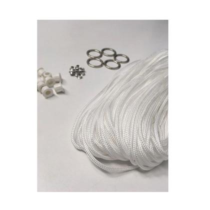 Imagem de Kit Completo Reposição Varal de teto com 23,5m de corda