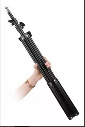 Imagem de Kit Completo Ring Light 10 26cm com Tripé grande profissional