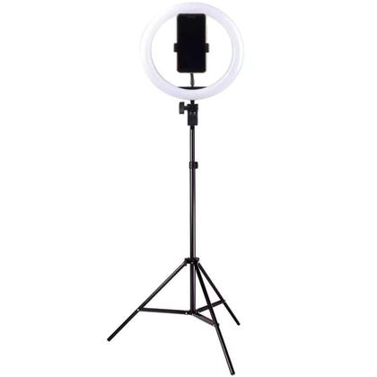 Imagem de Kit Completo Ring Light Com Tripé Dimmer Youtuber Selfie Pro