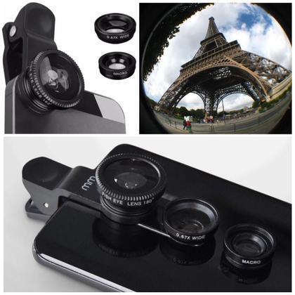 Imagem de Kit Completo Ring Light Luz Led Tripé Microfone Sem Fio Para iPhone Filmagem Profissional