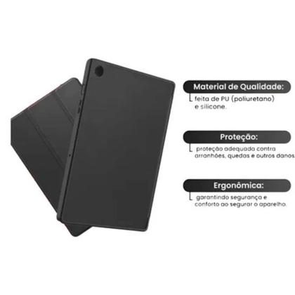 Imagem de Kit Completo Samsung Tab A9 Plus 11”  Capa + Teclado Bluetooth + Caneta Touch