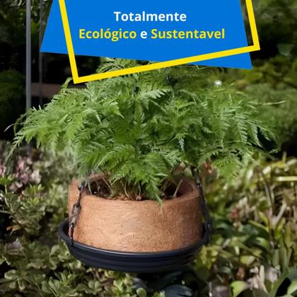 Imagem de Kit Completo Vasos NutriCoco Nutriplan 1 2 3 4 para Plantio de Mudas Hortaliças