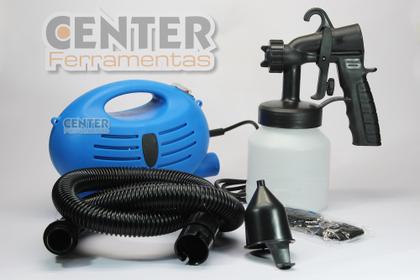 Imagem de Kit compressor bomba enche pneu carro inflável boia pist pintu parede teto casa tufão ar direto elet